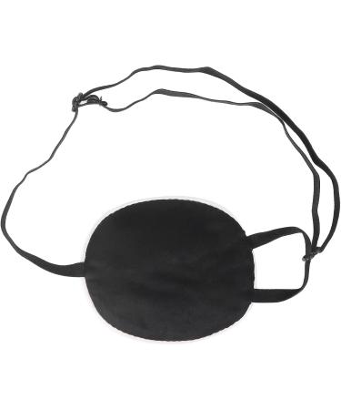 3 Pieces Amblyopia Eye Patch Silk Cotton Elastic Strap Full Cover Light Blocking Strabismus Eye Pad Adult Adjustable Single Eye Patch with Elastic Strap(Blue) - Buy Online on GoSupps.com