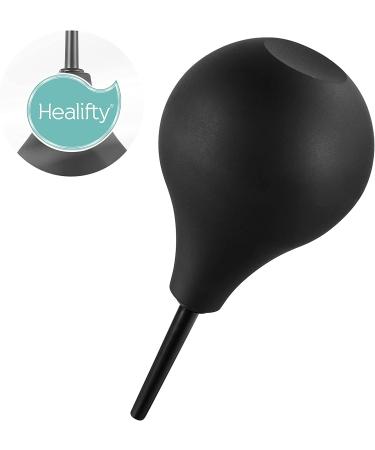 Healifty Sterile Ear Bulb Syringe 224ml - Baby Nasal Aspirator & Ear Wax Remover (Size L, Black) - Buy Online on GoSupps.com