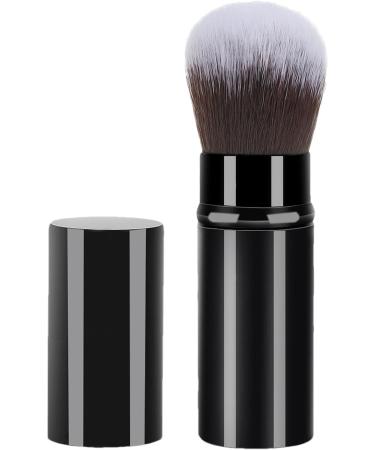 Makeup Brush for Foundation - Multipurpose Telescopic Cosmetics Brushes | Portable Face Makeup Brushes Beginner Friendly Powder Brush for Home Travel Black - Buy Online on GoSupps.com