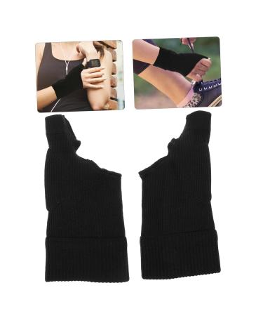 Buy Sports Wrist Support Hand Brace - Multi-function Thumb Splint for Basketball & More | 1 Pair Black - Buy Online on GoSupps.com
