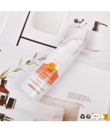Eyelash Shampoo for Extensions | 60ml Foam Cleaner for Salon & Home Use | Calendula Lash Care - Buy Online on GoSupps.com
