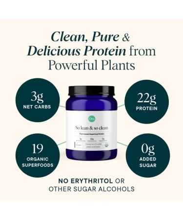 Ora Organic Greens Powder & Vegan Protein Power Bundle: 20+ Superfood Greens Blend - Citrus Flavor 30 Servings + 22g Plant Based Protein Chocolate Flavor 20 Servings - Buy Online on GoSupps.com