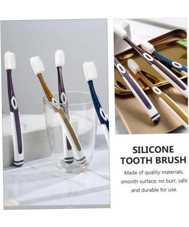 Doitool Nano Toothbrush Set - 8 Soft Bristle Travel Toothbrushes for Sensitive Teeth | Perfect Camping & Travel Accessories | TPU Case Included - Buy Online on GoSupps.com