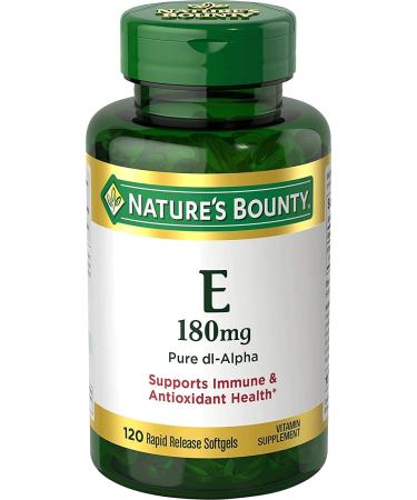 Nature's Bounty DL-Alpha 400IU Softgels | High Quality Vitamin E Supplement - Buy Online on GoSupps.com