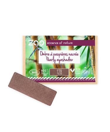 ZAO essence of nature ZAO essence of nature - Tiramisu Rectangular Eyeshadow Refill 128 Pearlescent - 1.5 g