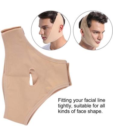 Double Chin Reducer & Firming Face Lift Sheet | V Line Shaping Mask | L Size Compression Garment for Night Use - Buy Online on GoSupps.com