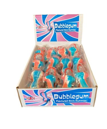 X Giant Bubble Gum Rock Dummy Uk Made Party Favours Cake Decoration Handmade Dummies Display Box Included