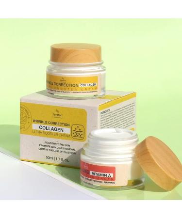 Purifect Wrinkle Correction Collagen Ultra Booster Cream Anti-Aging and Anti Wrinkle Face Cream Strengthens and Hydrates Skin Youthful and Glowing Complexion 50ml - Buy Online on GoSupps.com