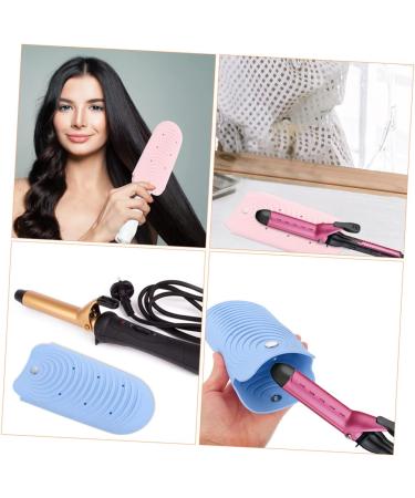 POPETPOP 6 Pcs Curling Iron Storage Organizer & Travel Bag | Hot Tool Holder & Curling Pad for Hair Styling - Buy Online on GoSupps.com