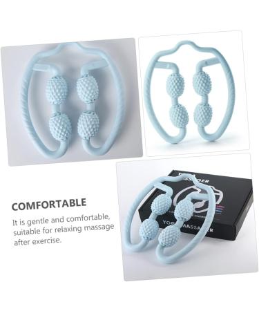 JOJOFUNY Yoga Massager - 2 Pack Muscle Roller - Pain Relief & Relaxation for Legs Neck & Shoulders - Best Anti-Roller Massage Device | International Shipping - Buy Online on GoSupps.com