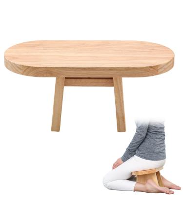 BEENSPIN Meditation Bench. Stable Design Meditation Stool. Seiza Prayer Bench. Meditation Accessories Wooden Handcrafted.