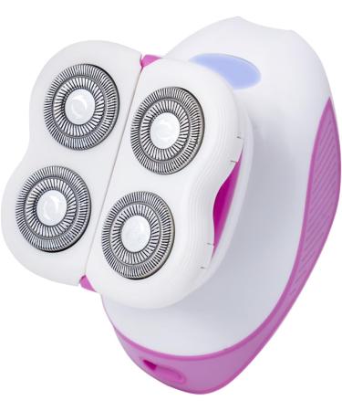 Famkit 3-in-1 Women's Electric Razor - Painless Bikini Trimmer & Hair Removal for Legs Face and Armpits - Includes Brush & Massage Head - Buy Online on GoSupps.com