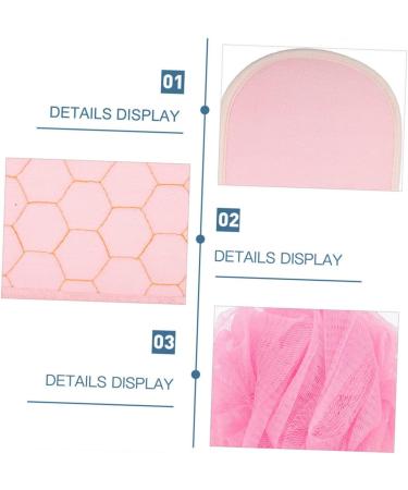 Ipetboom Mens Body Scrubber 1 Set Scrub Set Back Exfoliator Brush Portable Towel Portable s Mens Loofah Men Body Lotion Mens Body Soap Mens Body Wash Cotton Fiber Man Combination Natural - Buy Online on GoSupps.com