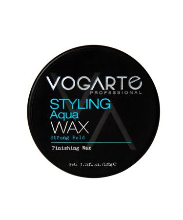 VOGARTE Hair Styling Aqua Wax for Men - Strong Hold & Shiny Finish - 3.52 oz - Buy Online on GoSupps.com