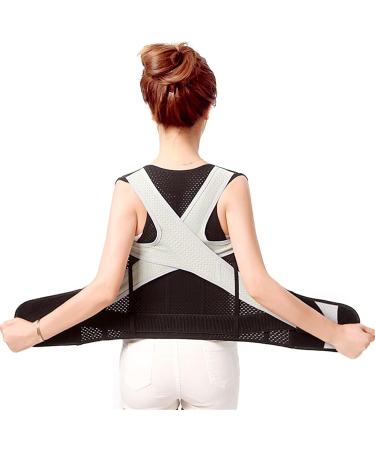 Full Back Support Belts Posture Corrector Lumbar Brace Improves Posture and Provides for Lower and Upper Waist Pain Men Women Kids Plus Size (Size : X-Small) (X) - Buy Online on GoSupps.com