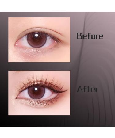 Mascara Black & Brown Duo for Lash Makeup Tubing Mascaras Smudge Proof Long Lasting and Waterproof Non Clumping (2*Black) - Buy Online on GoSupps.com