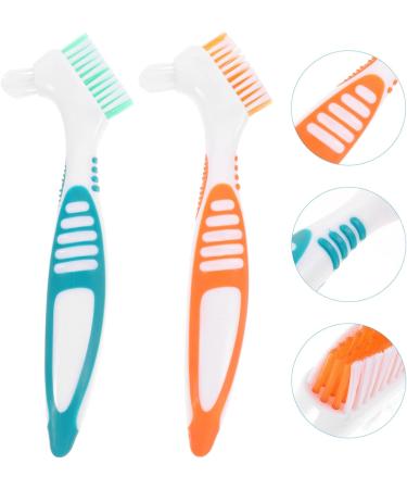 Healvian Travel Toothbrush Set | Compact Toothpaste & Prosthesis Cleaning Brush with Case - Perfect for On-the-Go Dental Care - Buy Online on GoSupps.com