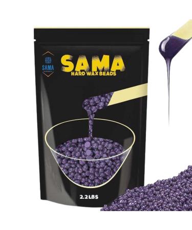 Sama lavender 1 kg / 2.2 lbs hair removal Wax waxing whole body intimate  legs  face and arms hard wax wax pearls easy to use wax beads
