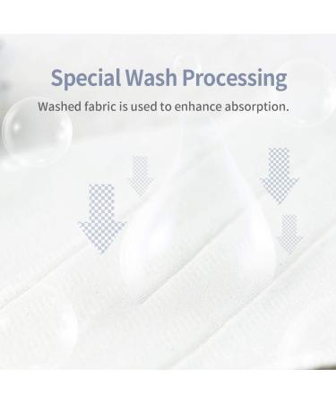 Organic Reusable Cotton Menstrual Pads - FDA Registered - Leaf Pattern Night Pad with Wings - 3 Pack - Buy Online on GoSupps.com