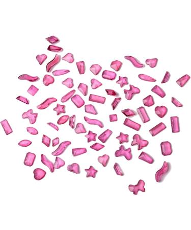 FEIlei 200Pcs Flat Bottom Resin Nail Art Decorations Rhinestone Manicure Nail Charms - Buy Online on GoSupps.com