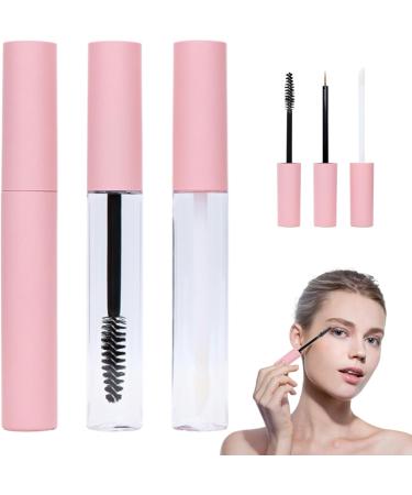 Empty Mascara Tube 3Pcs 10ml Empty Mascara Tube and Wand Empty Lip Gloss and Eyeliner Tube Refillable Mascara Tubes Empty for Castor Oil Mascara Brushes - Buy Online on GoSupps.com