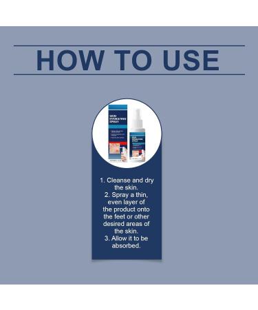  G n rique Comfortable Foot Care - Moisturizing Skin Spray - Intensive Hydration Soothing Residue-Free - Fast Absorption - 30ml - Buy Online on GoSupps.com