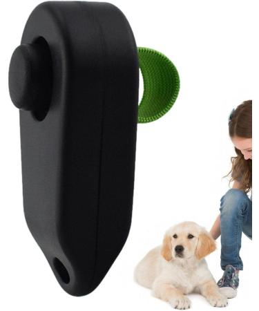Itrimaka Dog Clickers for Training | Pet Clicker Trainer & Behavioral Aid for Dogs & Cats - Practical Black - Buy Online on GoSupps.com