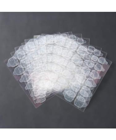 10 Sheets False Toenail Adhesive Tabs Clear Jelly Double Sided Nail Glue Sticker Waterproof Breathable Press on Nail Tips for Manicure Tools - Buy Online on GoSupps.com