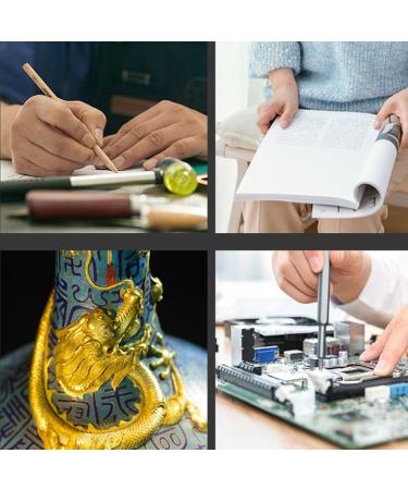 Magnifying Glass with Gold-Plated Flower Magnification Magnifier Handheld Magnifier Science Reading Book Inspection Small Gift - Buy Online on GoSupps.com