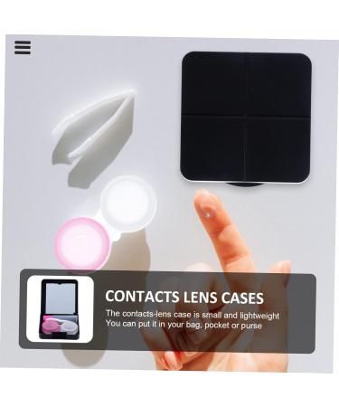 Buy Healvian 9-Sentence Contact Lens Container & Tweezers - Halloween Etui with Mirror Tool Case & Holder - Premium PP Care Box for Invisible Miss - International Shipping Available - Buy Online on GoSupps.com