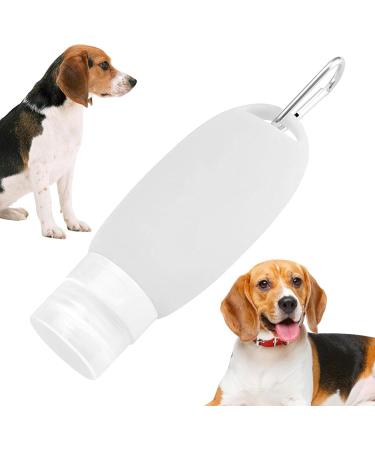 Dog Food Tube Food Tube For Dog 90 Ml Silicone Travel Bottle For Toiletries Leak Proof Refillable Squeezable Containers Dogs Refillable Tubes With Carabiner Water Hose For Pets Transparent - Buy Online on GoSupps.com
