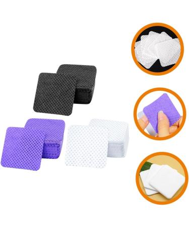 Ipetboom 3 Nail Wipe for Glue Cleaning Lint Nail Wipes Lint Wipes Nail Polish Removing Pads No Lint Nail Wipes Glue for Lashes Manicure Remover Melt Blown Material - Buy Online on GoSupps.com