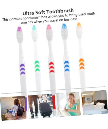 30 Disposable Soft Toothbrushes for Adults | Travel Oral Care Tools - Best for Women & Men - Buy Online on GoSupps.com
