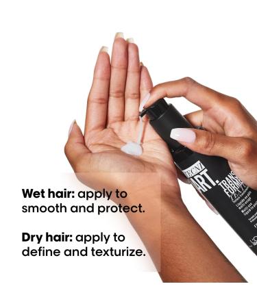 L'Oreal Professionnel Transformer Lotion | Heat Protection & Medium Hold | For All Hair Types | 5.1 Fl. Oz - Buy Online on GoSupps.com
