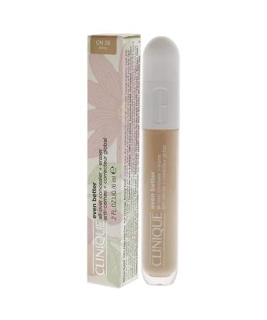 Clinique Even Better All-Over Concealer Plus Eraser - CN 28 Ivory 0.2oz - Women's Concealer - Buy Online on GoSupps.com