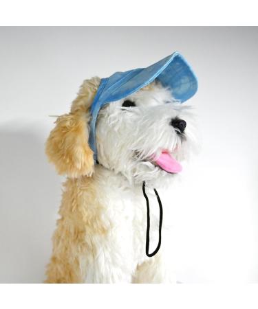 Buy BT BEAR Baseball Cap for Dogs Adjustable Ear Holes XL Batik Blue Perfect for Summer Travel & Sports | Small & Medium Dogs - Buy Online on GoSupps.com