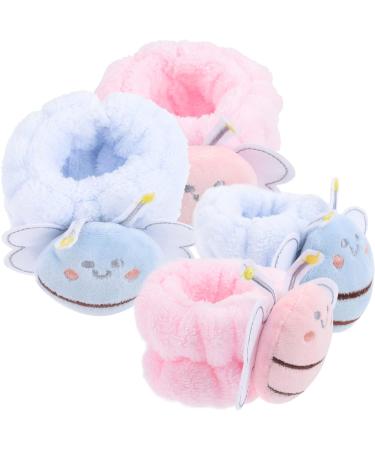FOMIYES 8 Pairs Wrist Band Wrist Wraps Spa Wristbands Wrist Cuffs for Washing Face Headband for Washing Spa Hair Band Towel Wrist Scrunchies for Washing Face Child Cute Flannel Wash Belt - Buy Online on GoSupps.com