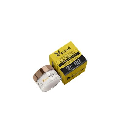 Anti-Aging Retinol Night Cream with Triple Peptides & Hyaluronic Acid | Brightening Complex for Face & Eye - 50g - Buy Online on GoSupps.com