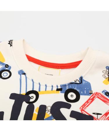 Kids Dinosaur Sweatshirt - Boys/Girls Cotton Jumper 4-5 Years - Fun Long Sleeve Pullover Toddler Shirt - Buy Online on GoSupps.com