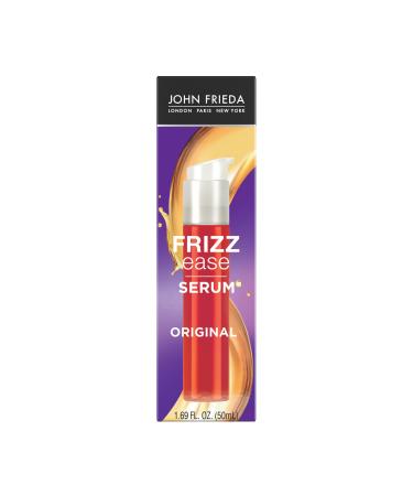 John Frieda Frizz Ease Original Hair Serum, Anti-Frizz Heat Protecting, Infused with Silk Protein, 1.69 fl oz SERUM 1