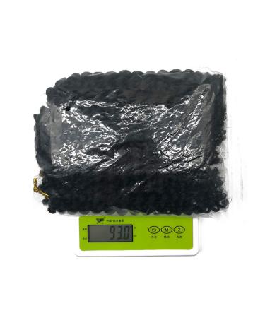 Coolbers 3 Pieces 8 Inch Marley Braids Crochet Hair Extensions - Synthetic Malibob Crochet Braids (8 Inch 1B) for Stylish Hairstyles - Buy Online on GoSupps.com