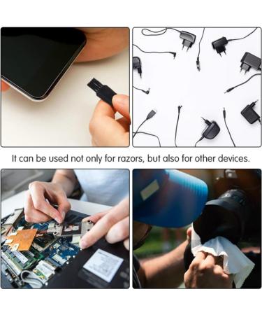 Antetics 10-Piece Electric Double-Sided Shaving Brush Cleaning Set - Nylon Bristle & PP Handle for Men | International Shipping Available - Buy Online on GoSupps.com