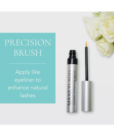 MaxeyLash Eyelash Enhancing Serum Daily Lash Treatment for the Appearance of Longer Thicker Fuller Lashes Natural Lash Lift Effect 3.5 mL - Buy Online on GoSupps.com