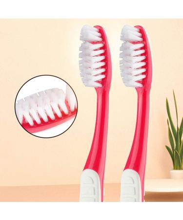 Wxpjmdfc 4-Pack Toothbrushes for Men | Deep Cleaning & Plaque Removal | Tongue Cleaner Included - Buy Online on GoSupps.com