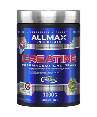ALLMAX Essentials CREATINE - 400 g Powder - Improves Performance & Training Intensity - Vegan & Gluten Free - 80 Servings