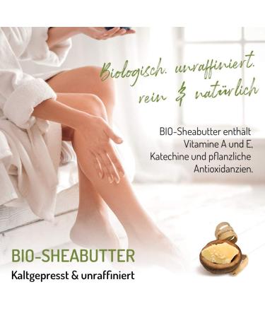 Organic Unrefined Cold Pressed Shea Butter - 100% Natural & Vegan | 250g for Healthy Skin - Buy Online on GoSupps.com