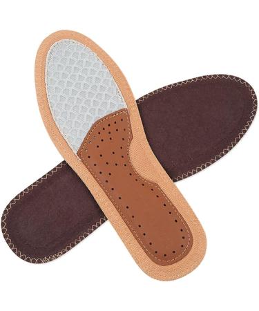 Ventilated Comfort Insoles for Plantar Arch Support | Breathable & Sweat-Absorbing Shoe Inserts - Size 6 - Buy Online on GoSupps.com