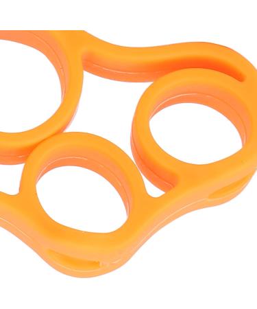 Hand Grip Strengthener & O-Ring Finger Exerciser - Orange 50 lbs & 11 lbs Stretcher for Arthritis Recovery | International Shipping Available - Buy Online on GoSupps.com