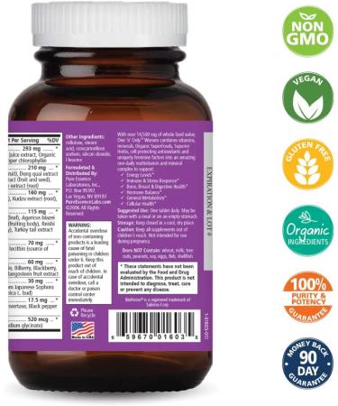 Pure Essence One 'n Only Women â€“ 30 Tablets for Ultimate Health & Wellness - Buy Online on GoSupps.com