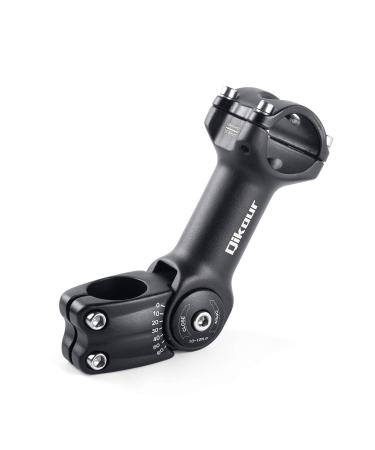 31.8 Bike Stem Adjustable 0-60 Degree Bicycle Stem Handlebar Riser Extender for Road Bike, Mountain Bike, MTB, BMX (Only Fit 1.25"/31.8mm Handlebar) 31.8 x 130mm - Buy Online on GoSupps.com